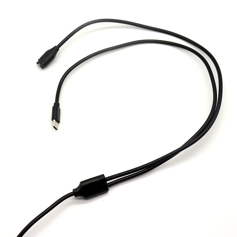 Compatible with Garmin Fenix8/7S watch charging cable and universal 4/5X/6S/Venu 2S data cable Specification drawing