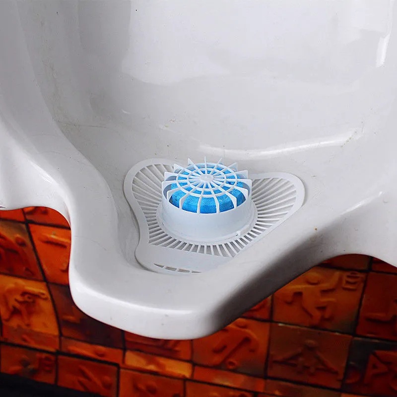 Urinal deodorizing triangular block, men's toilet anti-odor urine pool, urine bowl fragrant block, urinal anti-odor device filter, Yiling full figure