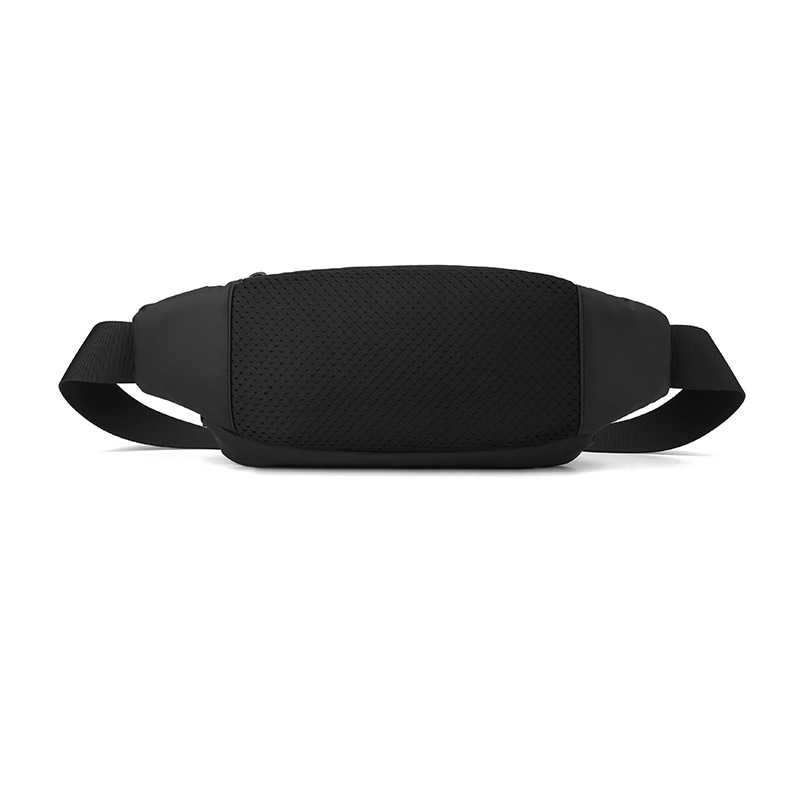 New men's multi-functional waist bag, water-resistant casual sports chest bag, outdoor cycling bag, fashionable and trendy brand crossbody bag Specification drawing