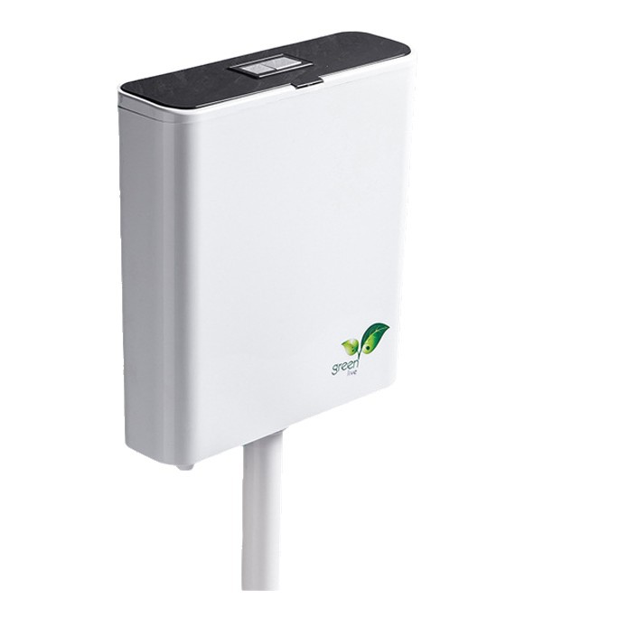 Squat toilet water tank, household bathroom, large-capacity bathroom water tank set, high-pressure energy-saving toilet water tank Item Picture