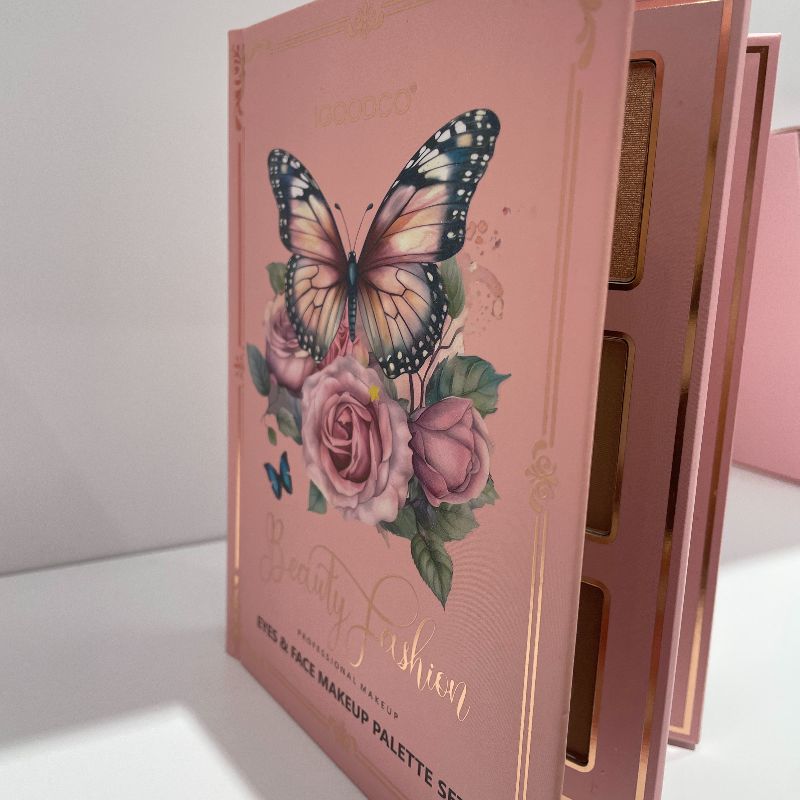 eyeshadow blush Blush Grooming tray Cardboard eyeshadow Book eyeshadow Book Eyeshadow three layers details Picture