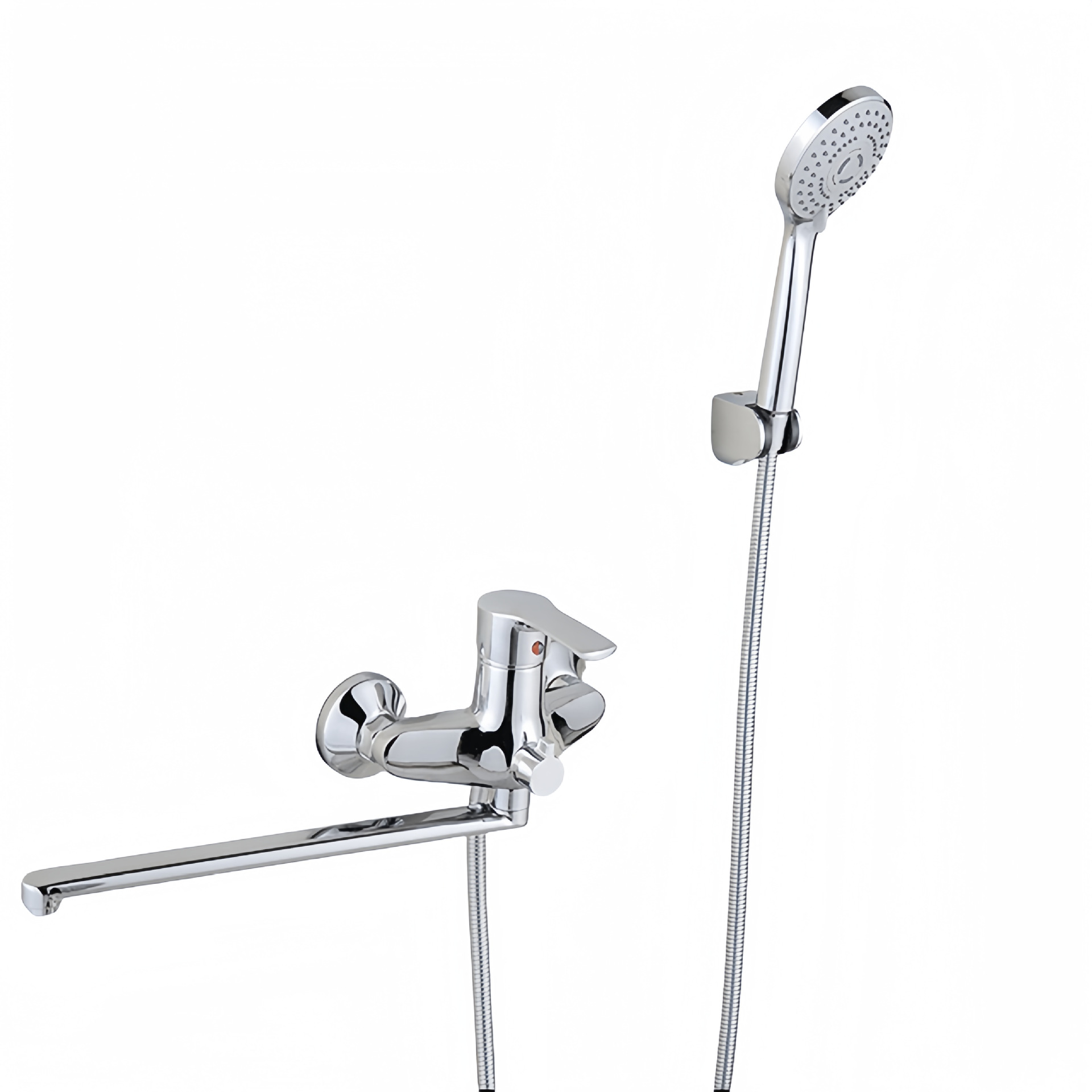 Export of three-link Russian and Central Asia set bathtub faucet extended pipe, rotatable sitz tub shower faucet Specification drawing