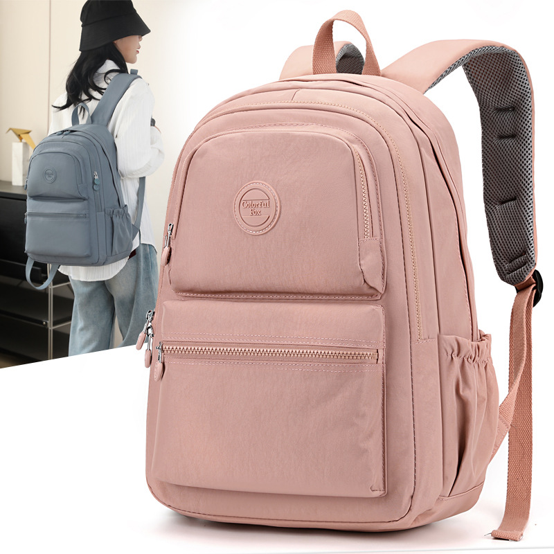 Colorful Fox's new women's backpack, large-capacity multi-layer travel backpack, water-resistant outdoor casual bag full figure