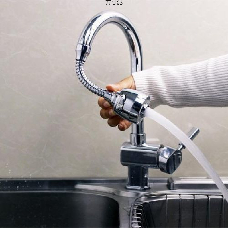 Household faucet extender splash-proof head, rotatable and extended shower head, kitchen splash-proof water extension pipe, wholesale for foreign trade Specification drawing