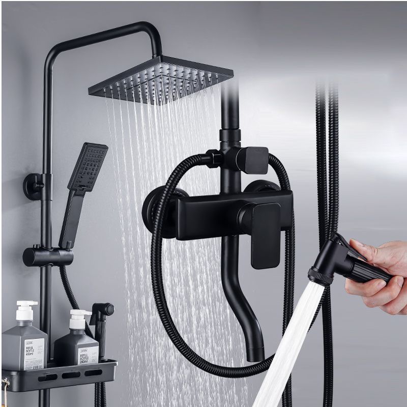 Odino Fine Copper pressurized bathroom showerhead set, household bathroom shower and shower set, universal showerhead Application Scenario