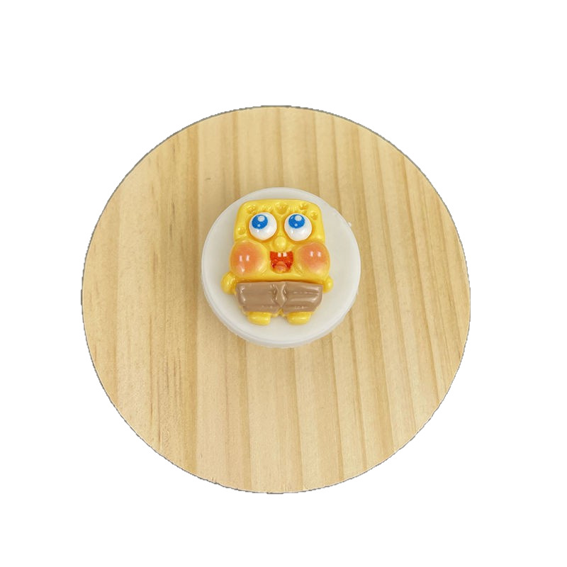 Cartoon cute washbasin overflow hole plug, washbasin side leakage silicone sealing cover accessory, anti-flying insects and anti-odor Item Picture