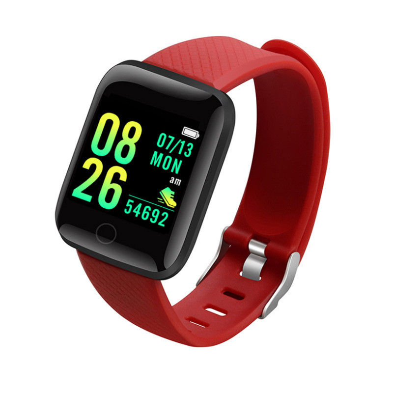 116plus Color Screen Smart Bracelet Information Bluetooth Sports Bracelet Heart Rate and Blood Pressure Electronic Monitoring Sleep D13 Application Scenario