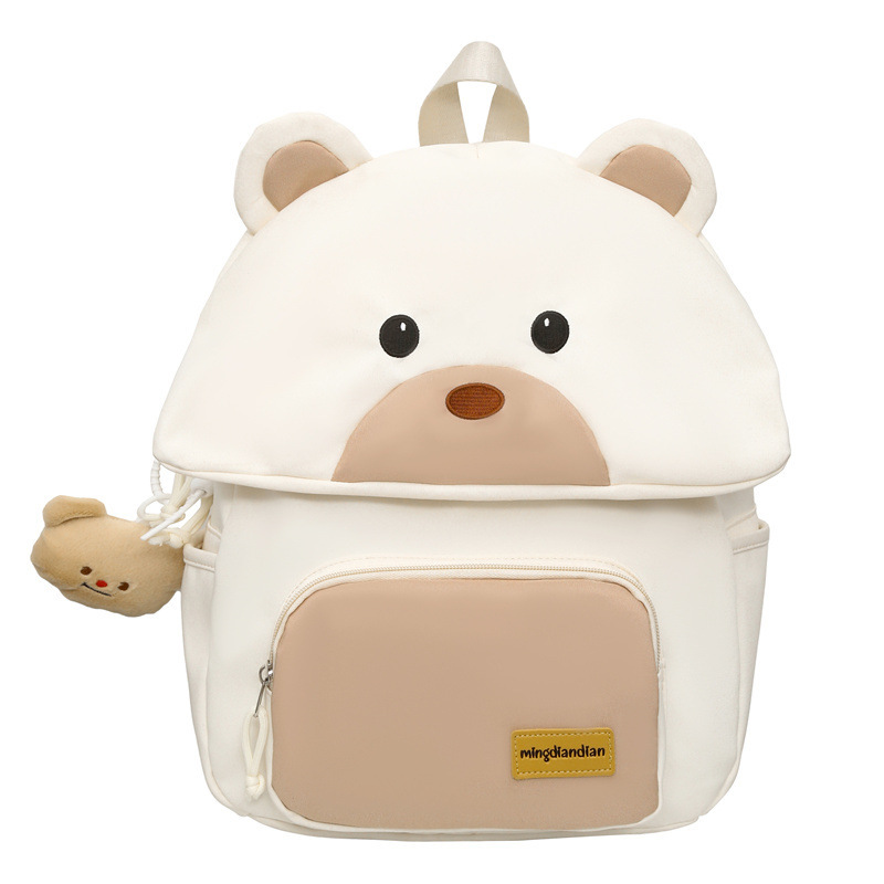 Kindergarten schoolbag, cartoon, casual, versatile, large-capacity, cute children's schoolbag, bear backpack for export Item Picture