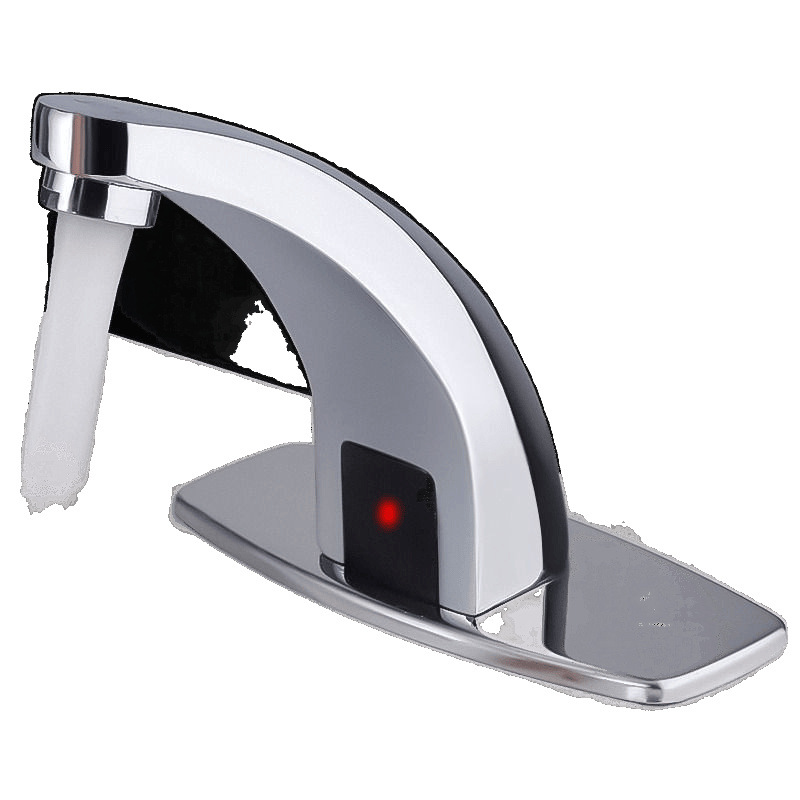 All-copper sensor faucet, fully automatic faucet, single cold and hot intelligent sensor infrared household hand wash Item Picture