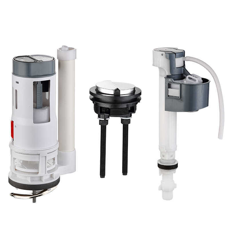Compatible with various toilet accessories, water inlet tank, complete set of universal drainage, old-fashioned float ball flush toilet up and down details Picture