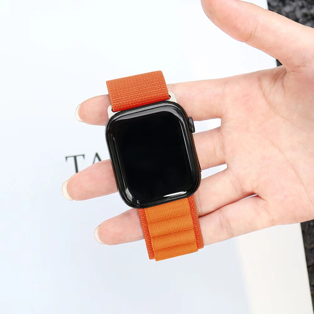 Suitable for applewatch with high-mountain loop nylon straps, iWatch 10th generation S9 Apple Watch ultra straps Application Scenario