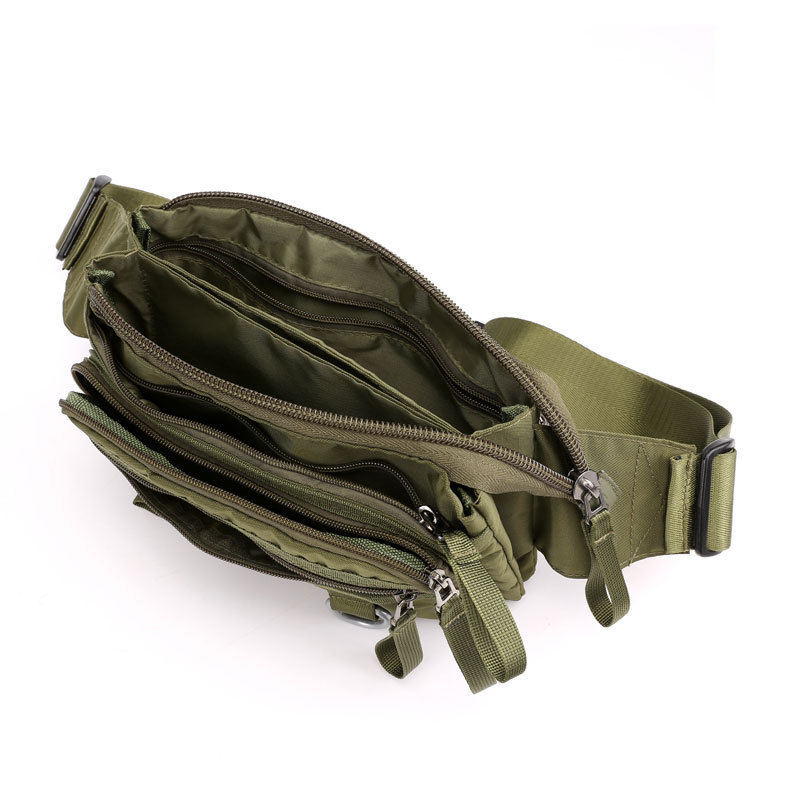 Factory direct sales of new large-capacity men's and women's waist bags, multi-layered anti-theft waist bags, close-fitting cash register bags and coin purges Application Scenario