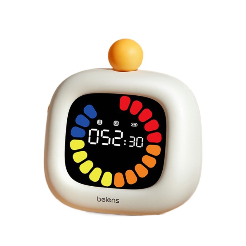 Bainshi intelligent voice alarm clock, learning timer, student self-discipline, visual time management, silent Pomodoro timer Item Picture