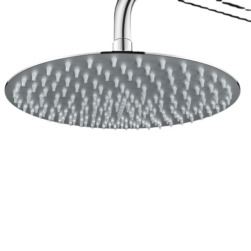 6/8/10-inch stainless steel showerhead, pressurized large ceiling spray, bathroom, bath, shower and rain shower set Item Picture