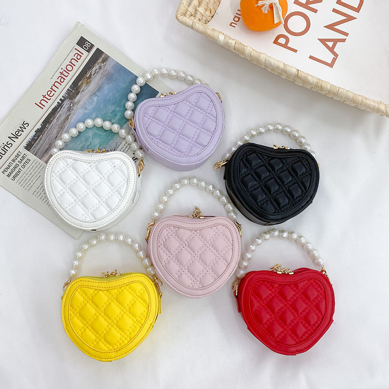New children's small round bag 2021 new style fashionable diamond-shaped little Chanel mini single-shoulder bag chain stylish crossbody bag full figure
