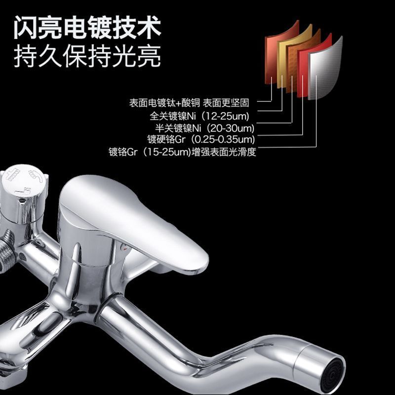 Shower head set, concealed installation, pressurized bath, shower head, handheld rain shower head, direct sales from the manufacturer details Picture