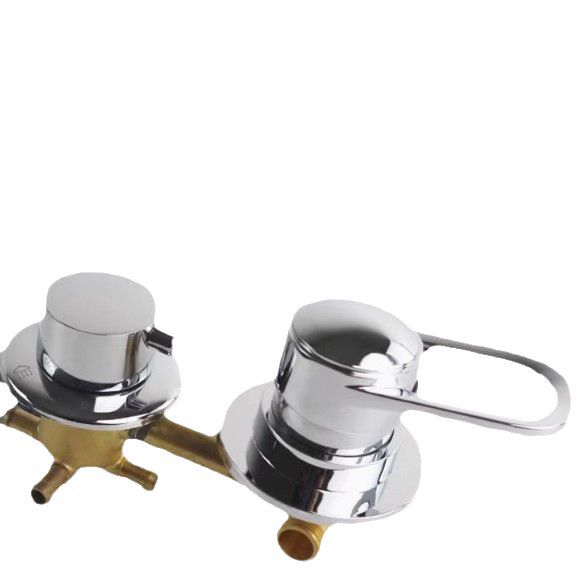 Integral shower enclosure accessories, all-copper shower enclosure faucet, shower screen faucet, cold and hot mixed water valve, conversion valve accessories Item Picture