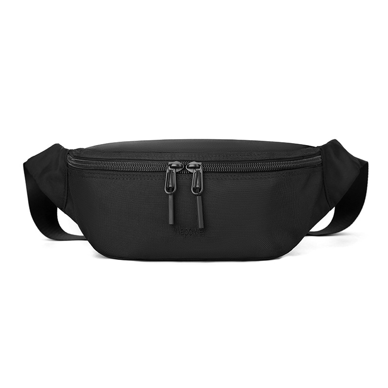 The new WEPOWER men's single-shoulder crossbody bag is a lightweight and simple chest bag, a small mobile phone crossbody bag and an outdoor sports waist bag Item Picture