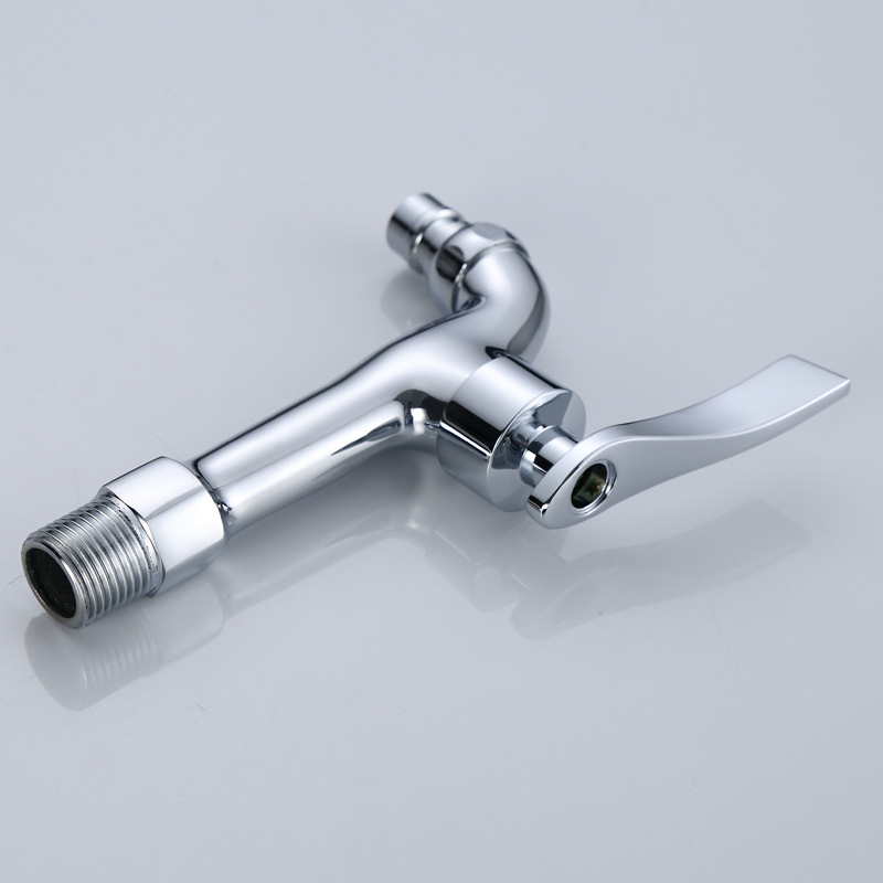 Morning dew 4-minute brass mop sink extended faucet 15 cm long washing machine balcony laundry sink faucet Application Scenario