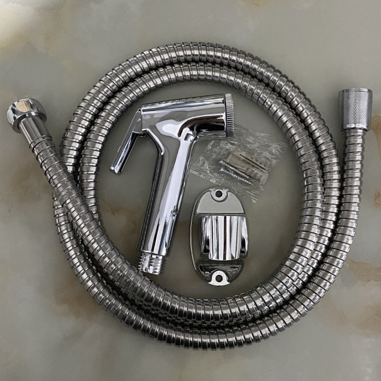 Cross-border wholesale plastic gynecological washers, toilet spray gun sets, bathroom cleaning, buttock flushing devices, toilet booster nozzles Specification drawing
