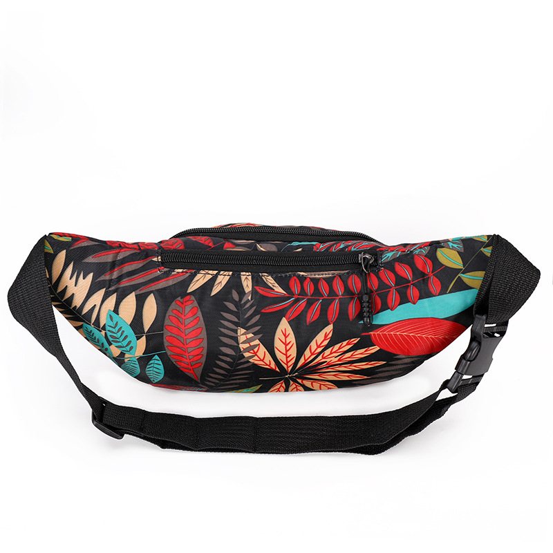 Creative, versatile, fashionable landscape pictures, women's running, cycling, crossbody and close-fitting waist bags, cross-border wholesale and distribution Item Picture