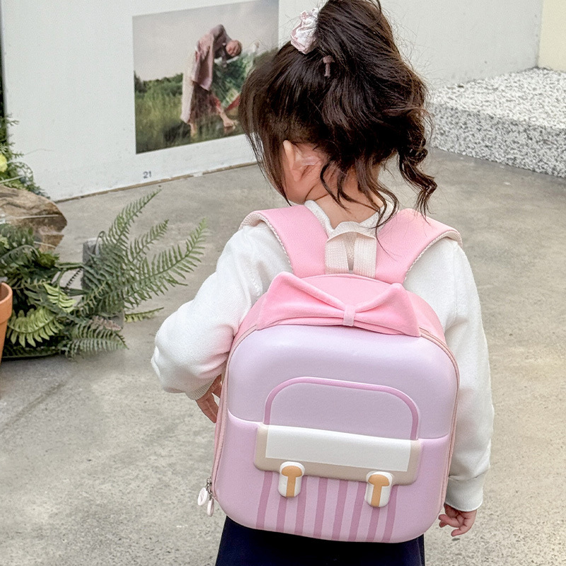 2025 New Style kindergarten schoolbags: Cute and stylish. Hard shell backpacks for boys and girls. Backpack trend for 2-5 years old kids 3 Specification drawing