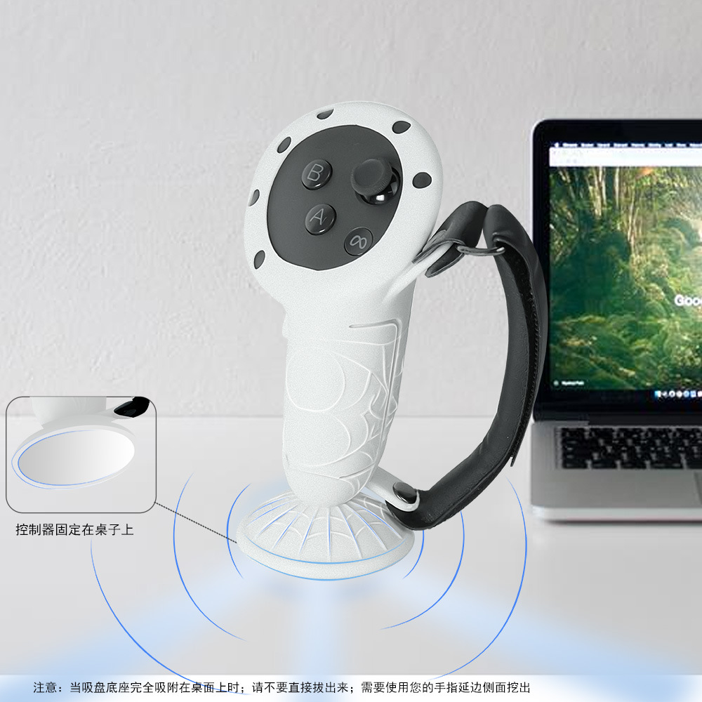 Shockproof detachable battery for Meta quest 3 controller, Spider-style protective case Item Picture