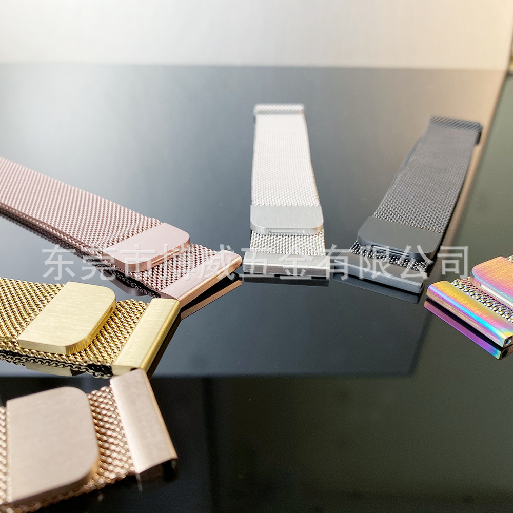 Huawei GT5/ Garmin/Samsung Milanese magnetic watch strap in stock, factory direct sales, 22/20/18mm details Picture