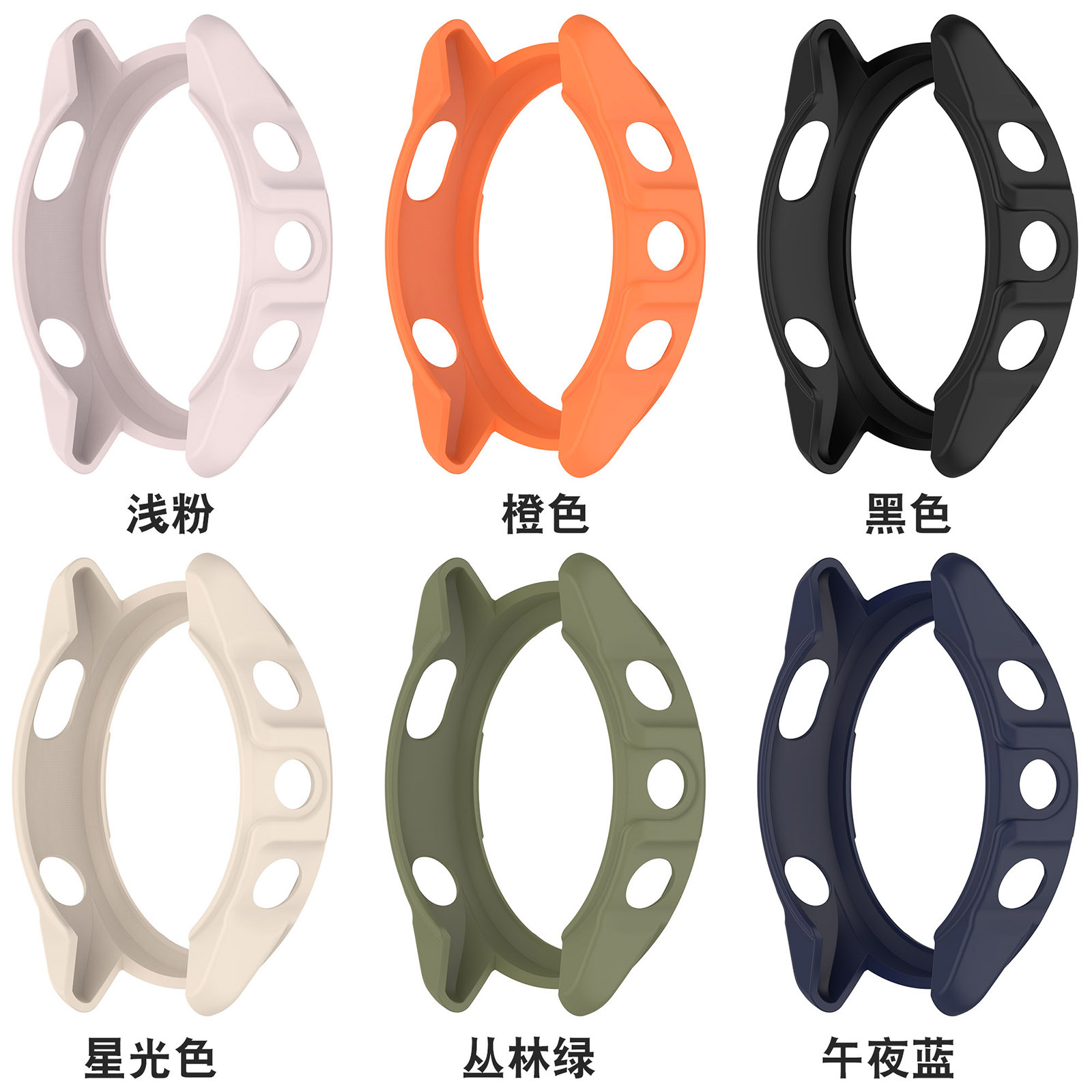 Xinyuan Shuntong is equipped with the Garmin Forerunner 265/265s watch case F265 skeletonized armor case details Picture