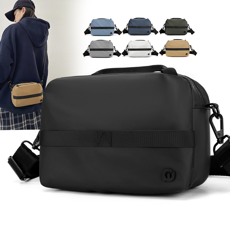WEPOWER's new sporty crossbody bag, a fashionable small square bag, is lightweight and waterproof, and is a versatile crossbody bag full figure