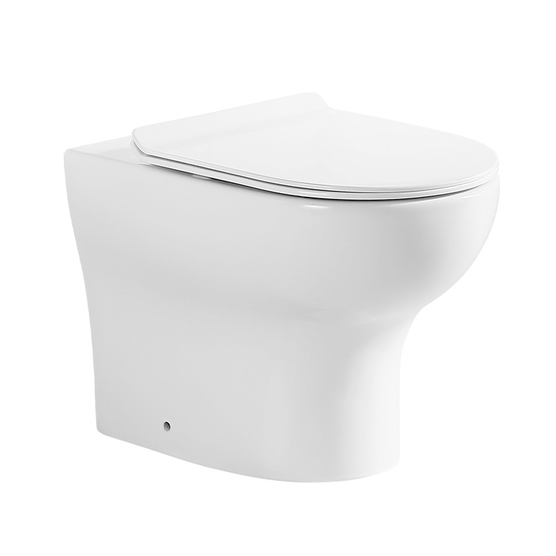 Concealed water tank floor-standing toilet, wall-mounted toilet outlet, hidden water tank, wall-mounted direct flush toilet Item Picture