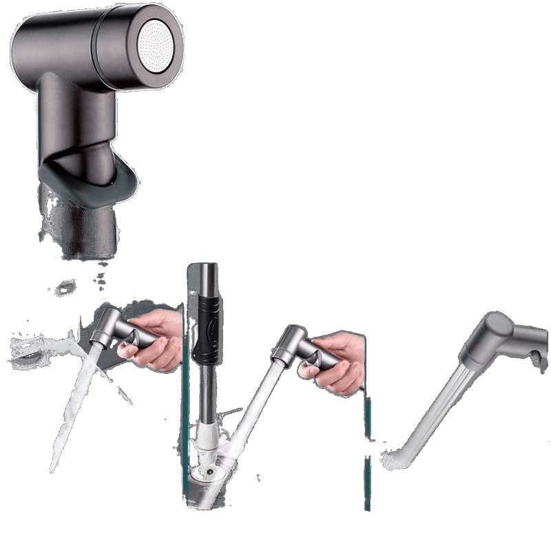 Wholesale of quick-connect washing machine faucet extender, extended and retractable extension pipe for bathroom flushing Item Picture
