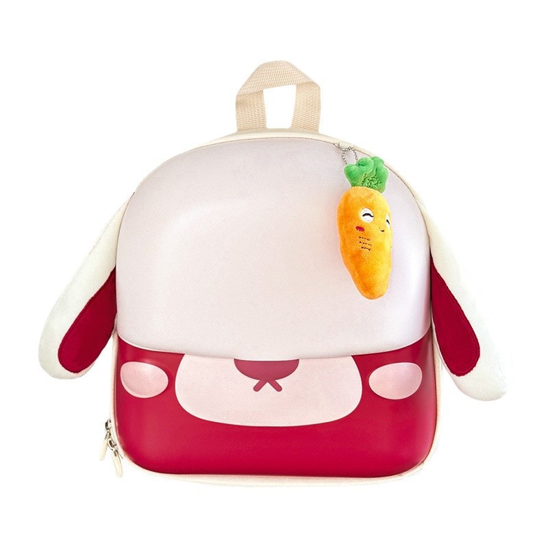 New children's schoolbags, kindergarten backpacks, cute rabbit cartoon bags, shoulder bags, small and medium-sized class bags and schoolbags Item Picture