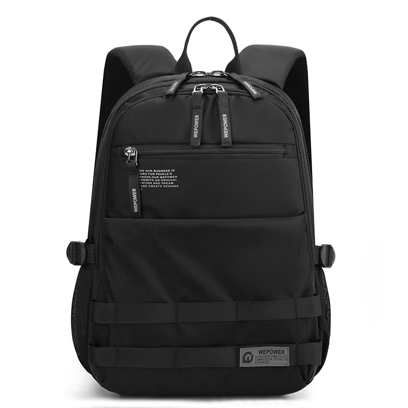 WEPOWER's new men's water-resistant, trendy and simple backpack is a fashionable, business-friendly and lightweight computer backpack Item Picture