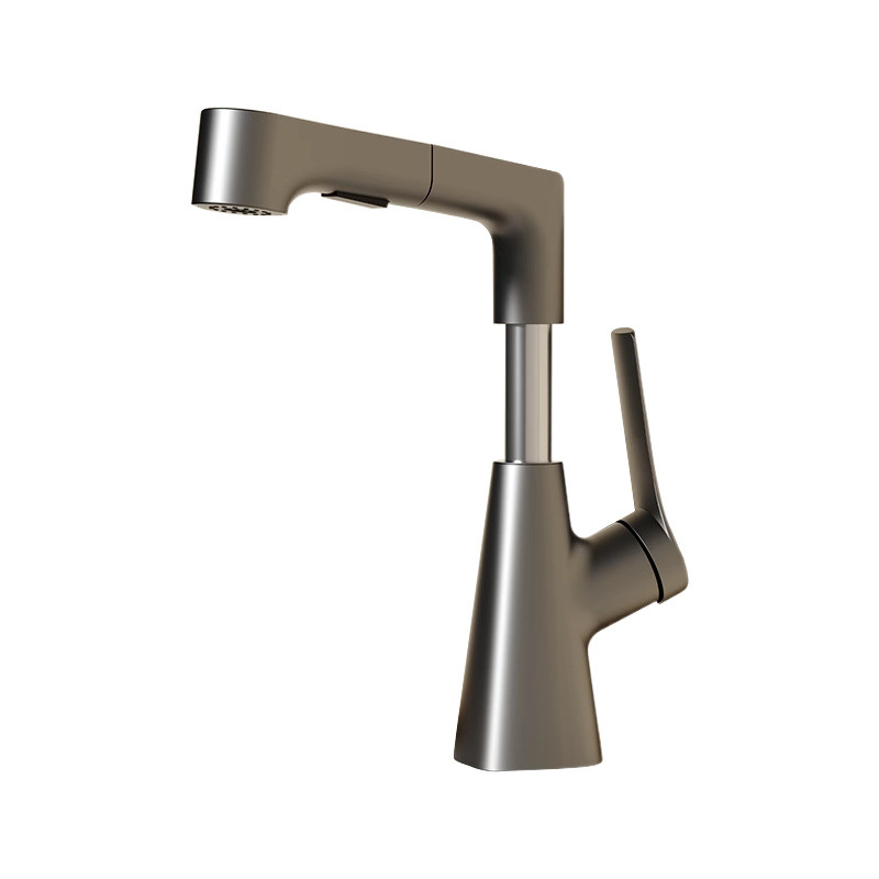 Pull-out faucet, hot and cold washbasin, height-adjustable and rotatable washbasin, washbasin faucet, hair washing and washbasin wholesale Item Picture
