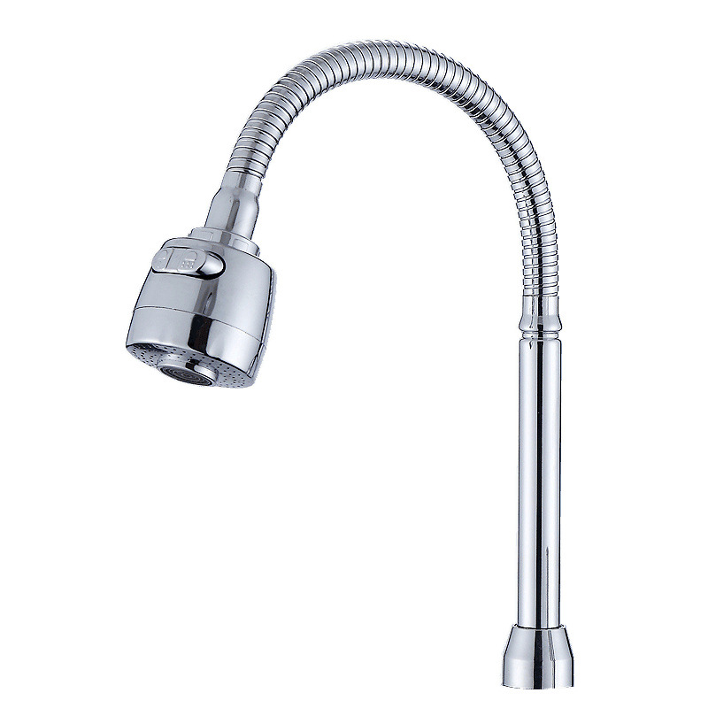 Universal tubes can be qualitatively bent. Kitchen washbasin faucet, shower head, anti-splash filter, faucet accessories factory Item Picture