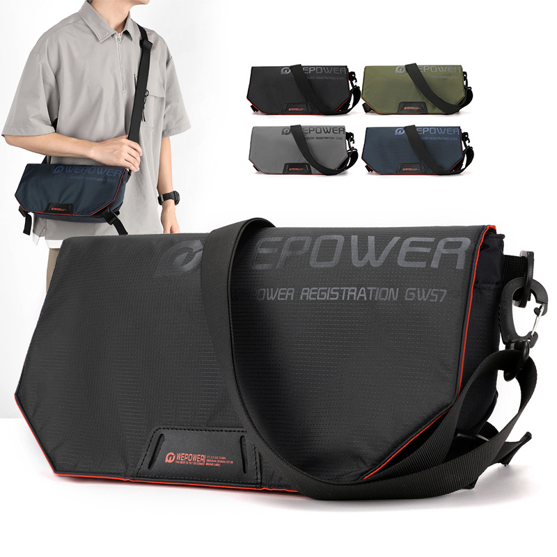WEPOWER's new multi-functional large-capacity crossbody bag, a casual and high-end single-shoulder bag, men's chest bag and small crossbody bag full figure