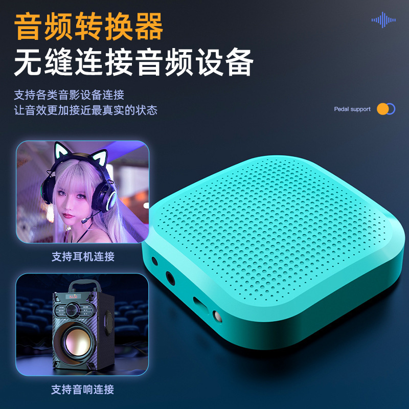 Children's adult body-sensing air drum kit, cross-border smart portable virtual AR electronic drum toy, percussion instrument details Picture