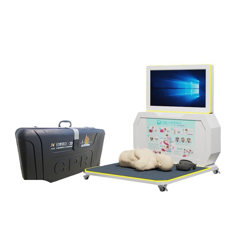 VR cardiopulmonary resuscitation teaching all-in-one machine, first aid vr emergency simulation equipment, training simulation device system drill Item Picture