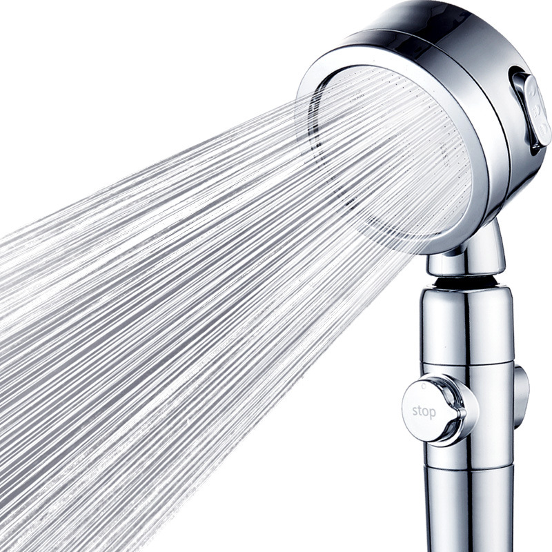 Powerful pressurized showerhead for filtering and purifying water, hand-held pressurized flower wine showerhead for bathing and rain shower Item Picture