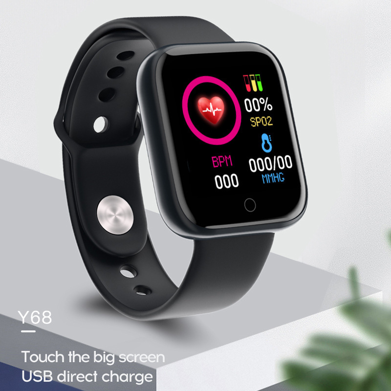 y68 smart bracelet heart rate monitoring reminder, step count information push, sleep analysis, exercise D20 smart bracelet details Picture