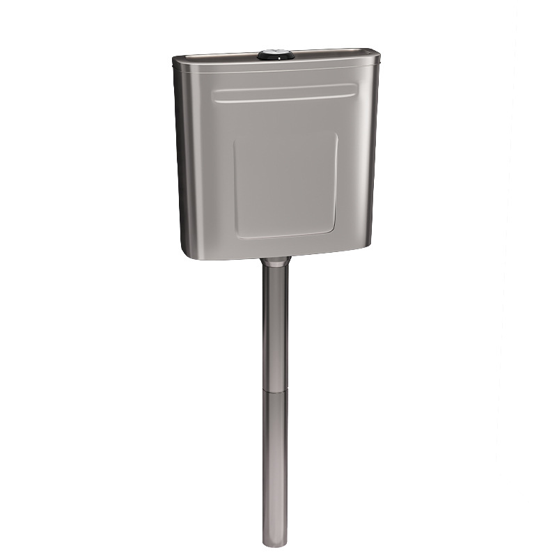 304 stainless steel water tank, energy-saving household squat toilet flushing tank, public toilet wall-mounted squat toilet water tank Item Picture