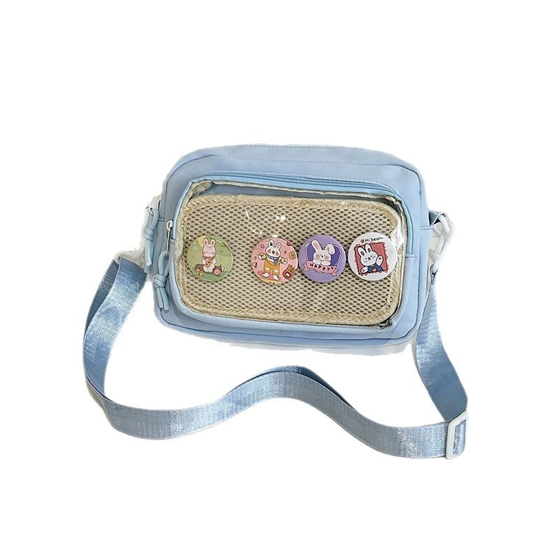Wholesale of Japanese-style ins 2D fresh pain bags, trendy and fashionable single-shoulder bags, and student casual and versatile crossbody bags Item Picture