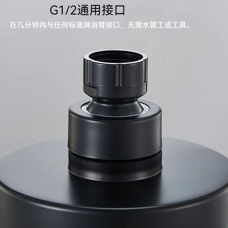 A 4-inch 10cm wall-mounted showerhead, a best-selling cross-border product on Amazon Application Scenario