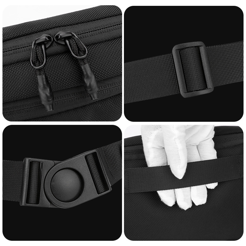 WEPOWER's new multi-functional tactical waist bag, a waterproof nylon outdoor chest bag, is fashionable and casual, suitable for single-shoulder crossbody wear Application Scenario