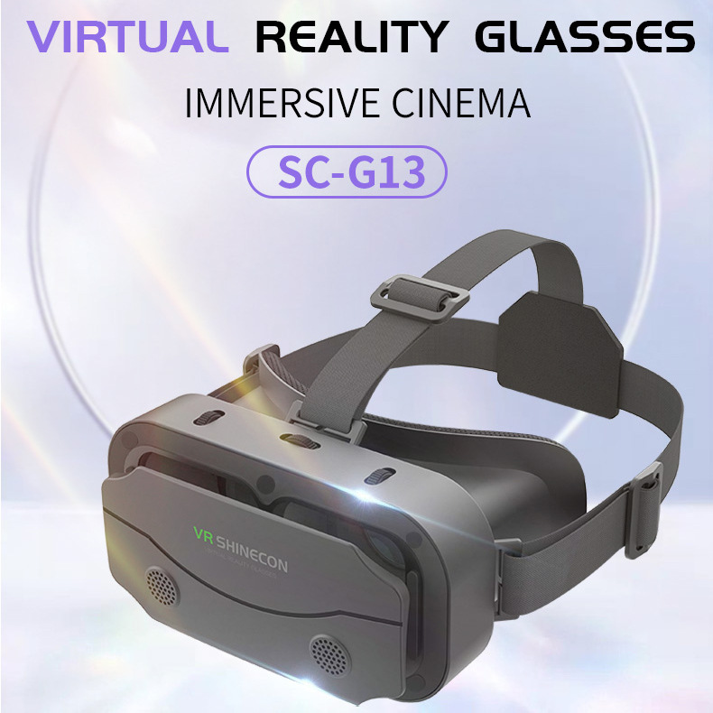 Cross-border G13 head-mounted helmet virtual reality Thousand Illusion Magic Mirror vr glasses Mobile 3d glasses vr in stock full figure