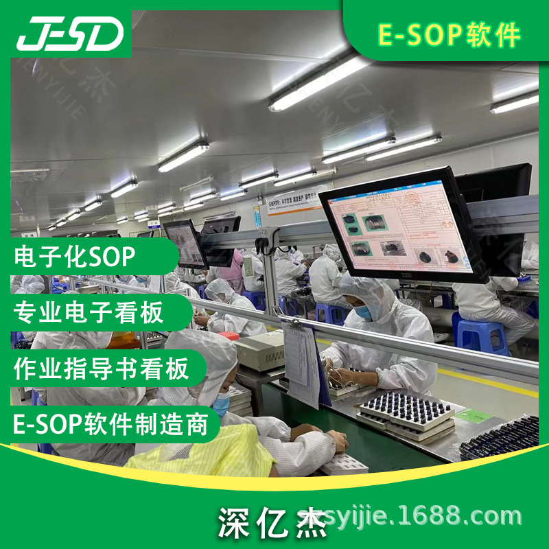 Shenyijie ESOP Smart Factory Workshop Management Board, automotive assembly line Andon system, digital vehicle Specification drawing