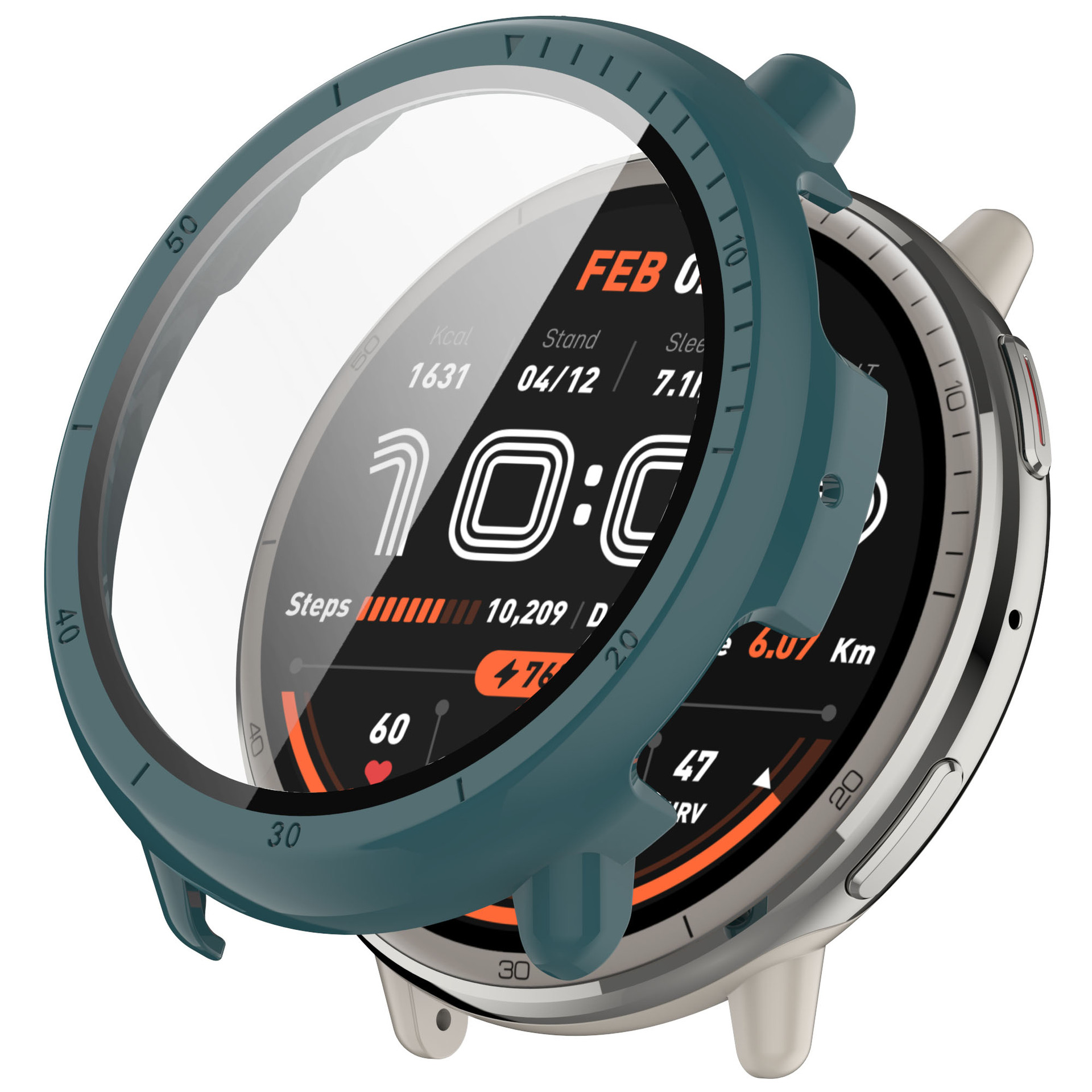Xinyuan Shuntong is suitable for the Huami Amazfit Active2 protective case A2437, featuring an integrated case and film Item Picture