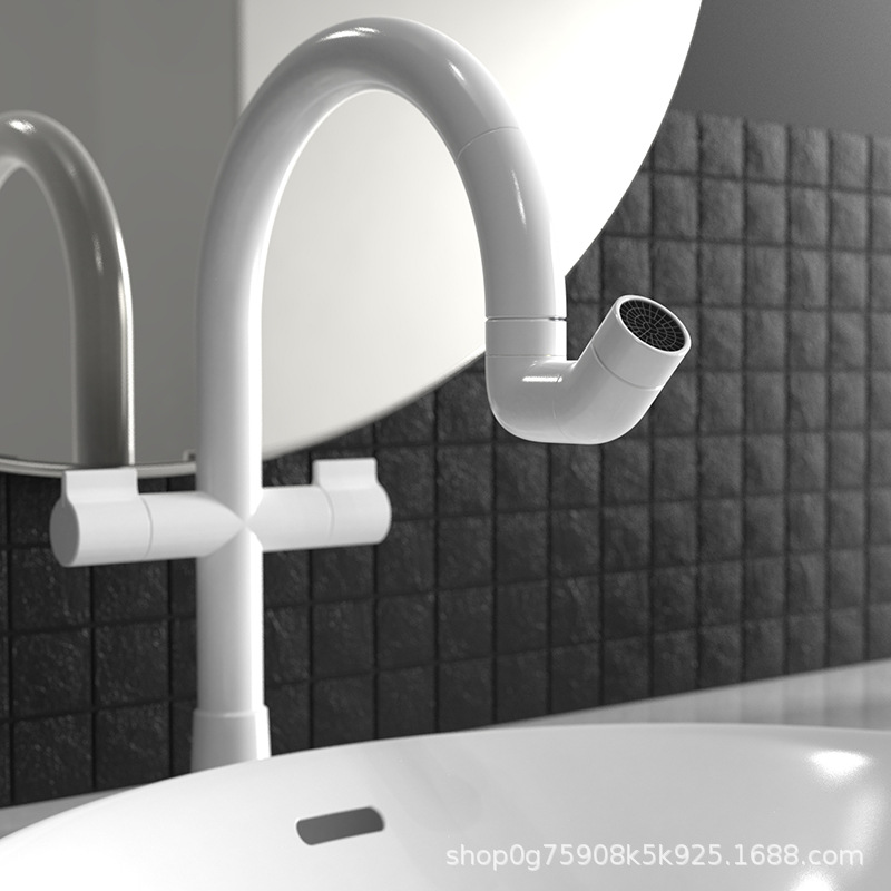 【 One piece Worth shooting 】 Bathroom washbasin, universal faucet, splash-proof spout, rotatable washbasin extender details Picture