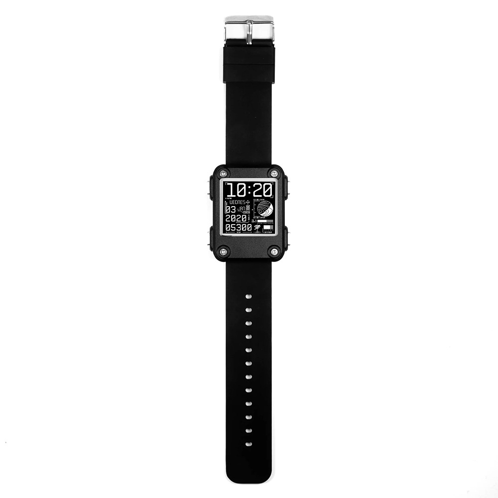 Watch 2.0PLUS ESP32 programmable open-source electronic watch smart wearable bracelet e-ink screen open source Application Scenario